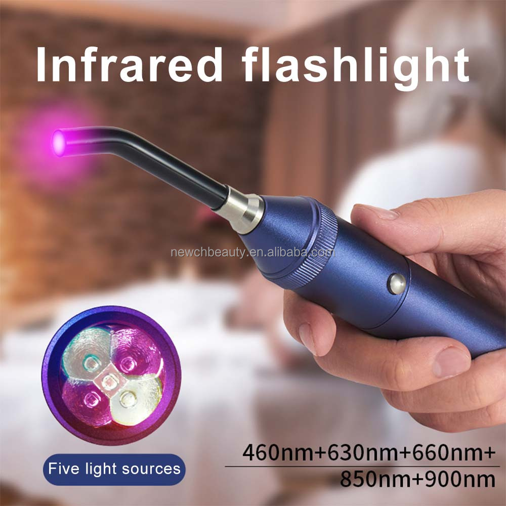 Handheld Wand Rechargeable Light Beauty Therapy Device for Face Body Home Skin Care Anti-aging Pain Relief Physical Therapy Pen