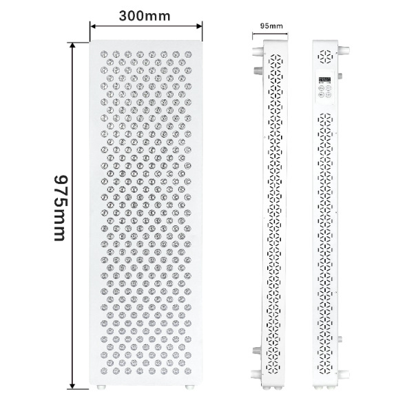 Factory Hot Sale LED Red Light Infrared Lamp Home Commercial Use Fitness Recovery Skin Care Standing Light Panel OEM US 1540W