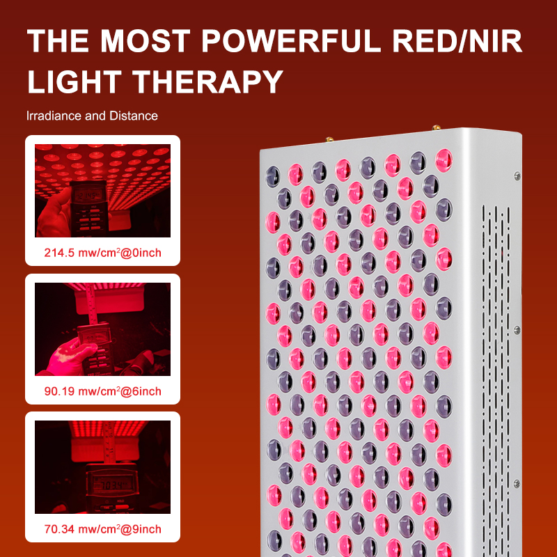 OEM/ODM 7 Wavelengths Salon Sauna Use Full Body Face Beauty Infrared Device PDT Machine Led Red Light Therapy Panel