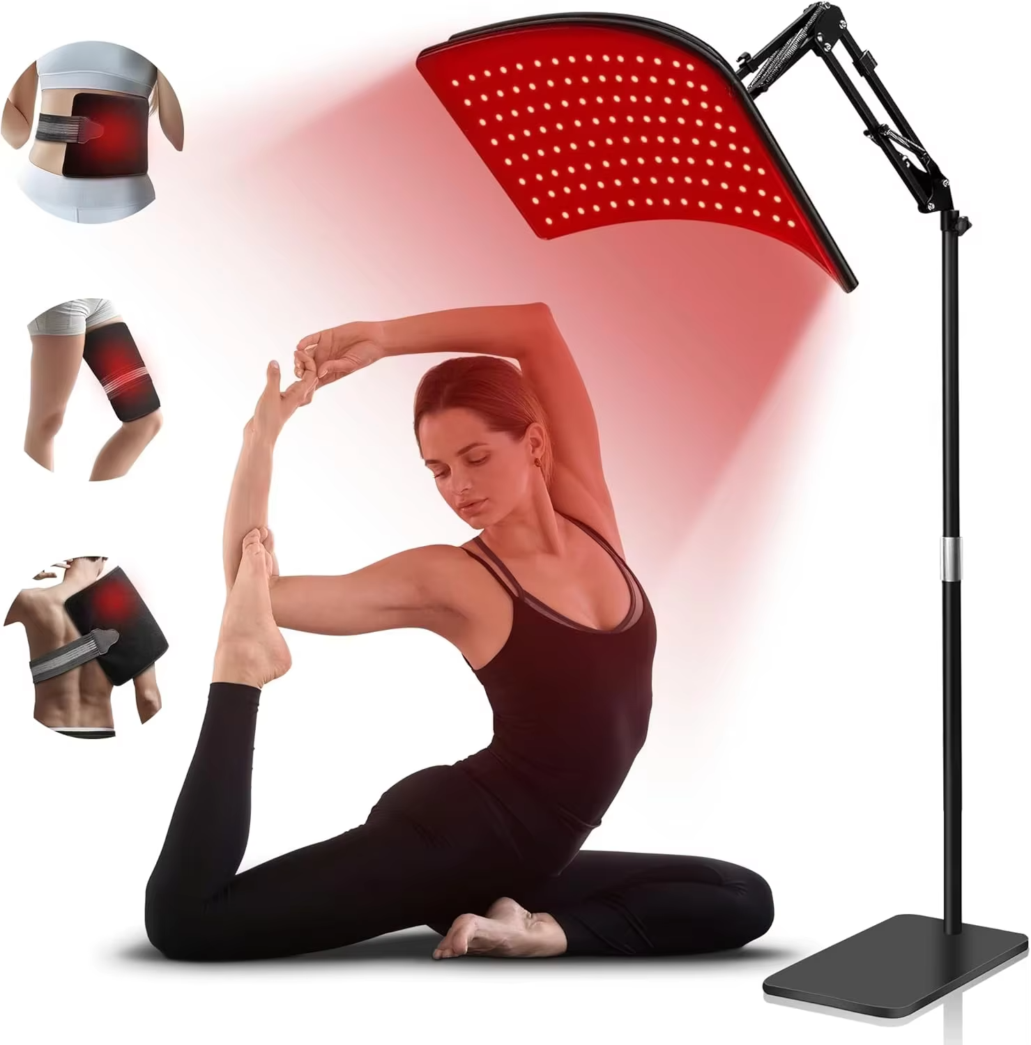 Hot Selling Red Light Therapy Red Light Wrap Infrared Light Therapy Lamp With Stand Therapy Lamp for Body and Face