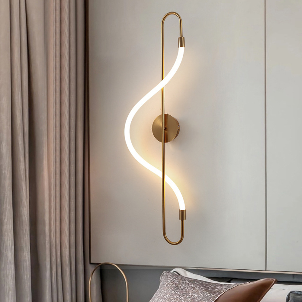 Nordic Wall Lamp Led For Corridor Lighting Light Bedside Corridor Background Wall Lighting Bathroom Sets
