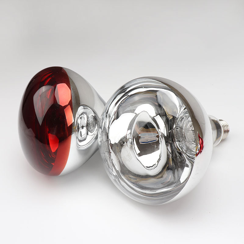 Low Prices Red Infrared Lamp R125 250W Animal Chicken Pig Pet Therapy Infrared Heating Bulb