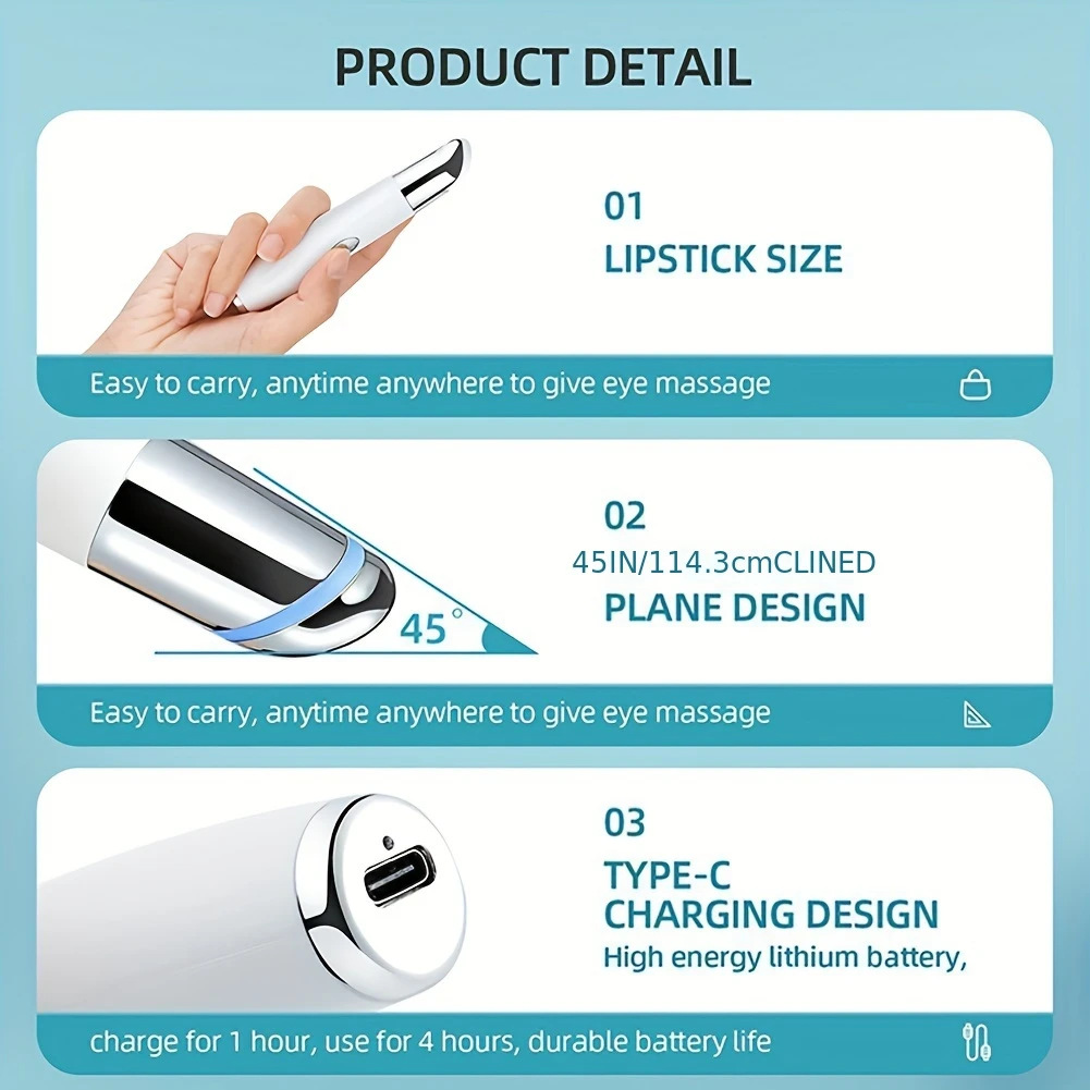 2026 Hot Selling Eye Massager and Care Device Eye Wrinkle Removal Facial Massager Home Use Beauty Equipment Face Lifting Device