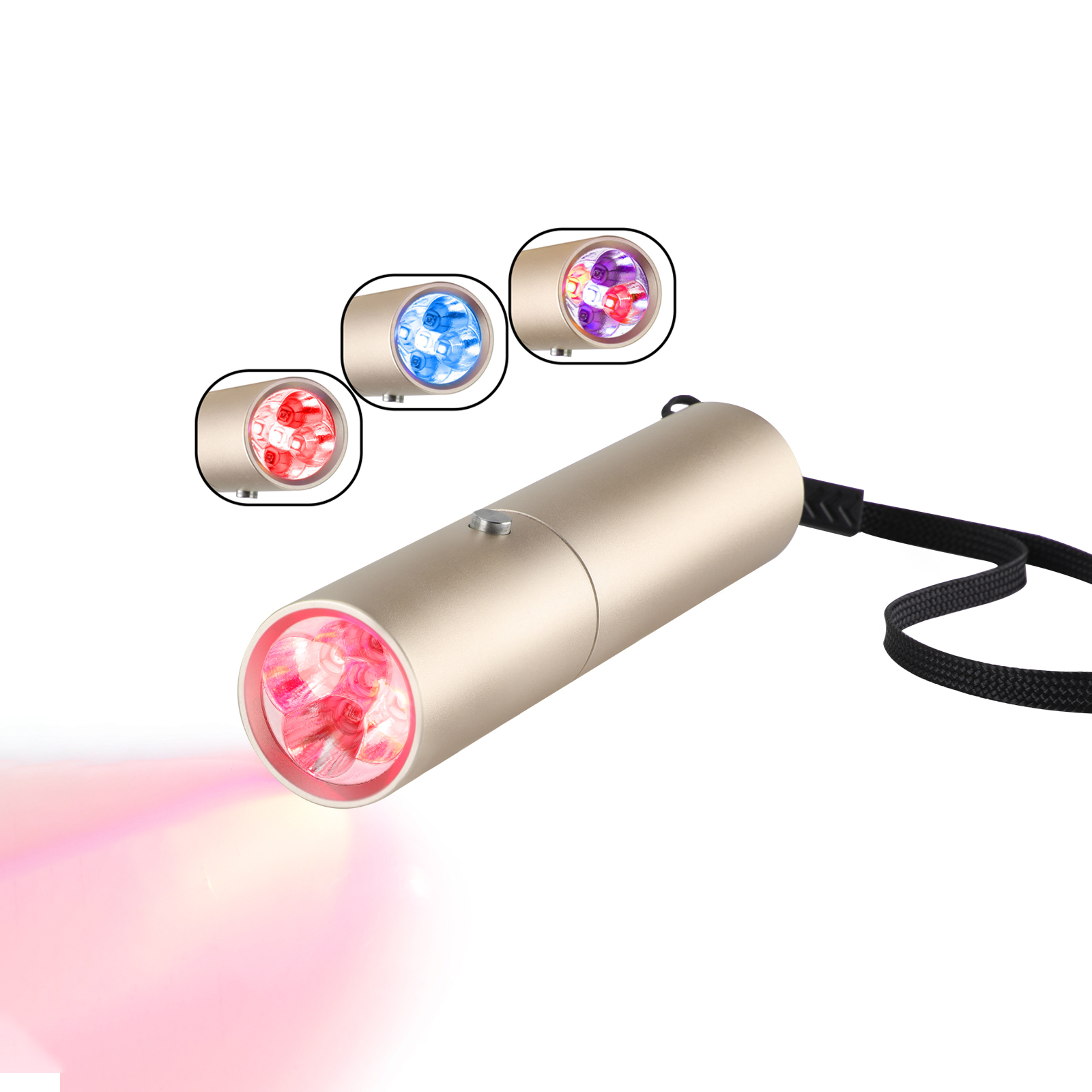 Kinreen Private logo Red Light Therapy Device 470nm 630nm 850nm 940nm Nanometer Portable Therapy Led Rechargeable