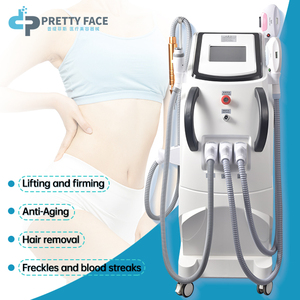 Multifunction 4 In 1 Opt Ipl Nd Yag Beauty Device E Light Skin Lifting Diode Laser Tattoo Removal Hair Removal Machine For Salon