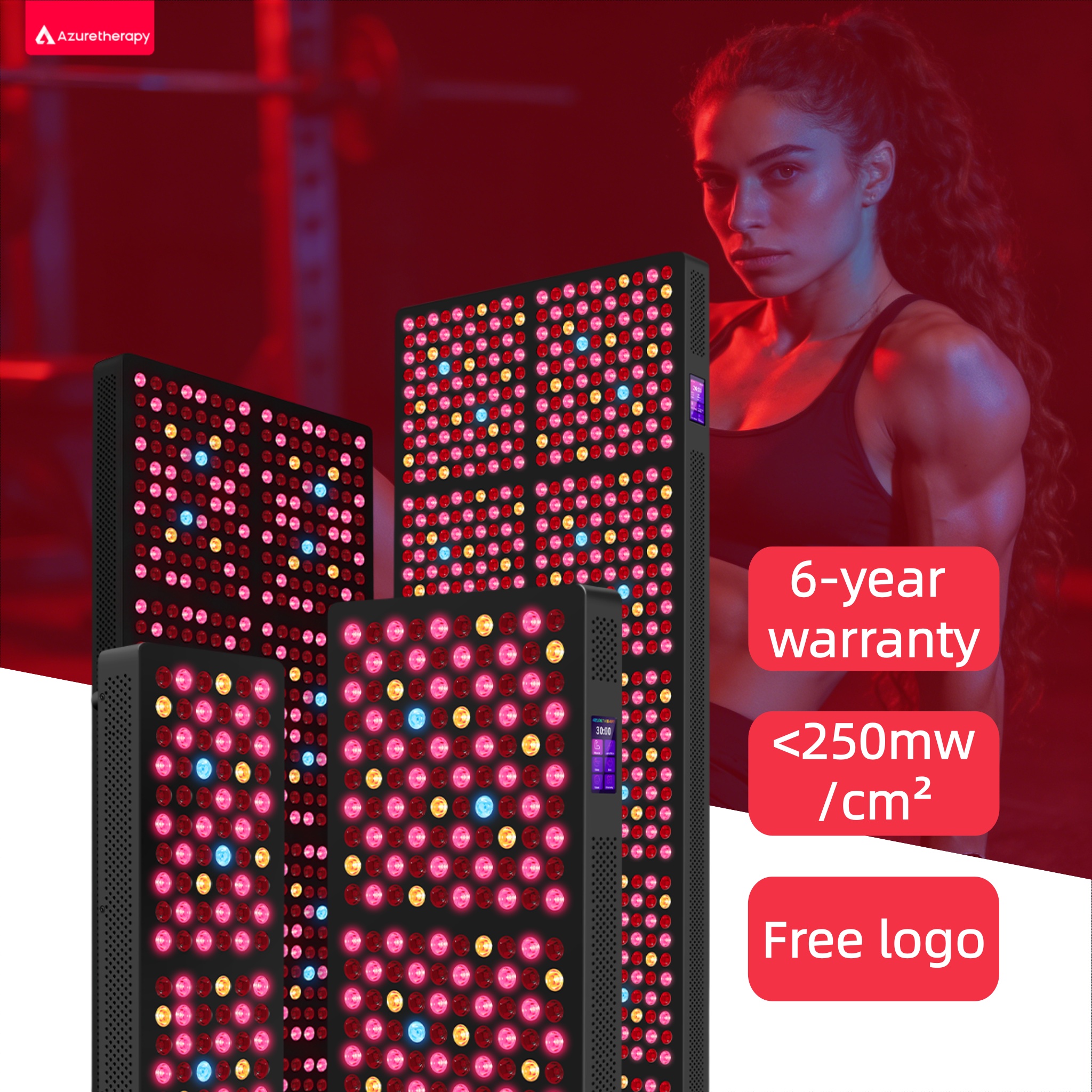 Wholesale Full Body Red Light Therapy Panel LED Near Infrared Light Therapy Device for Beauty Physical Therapy Clinic Home Use