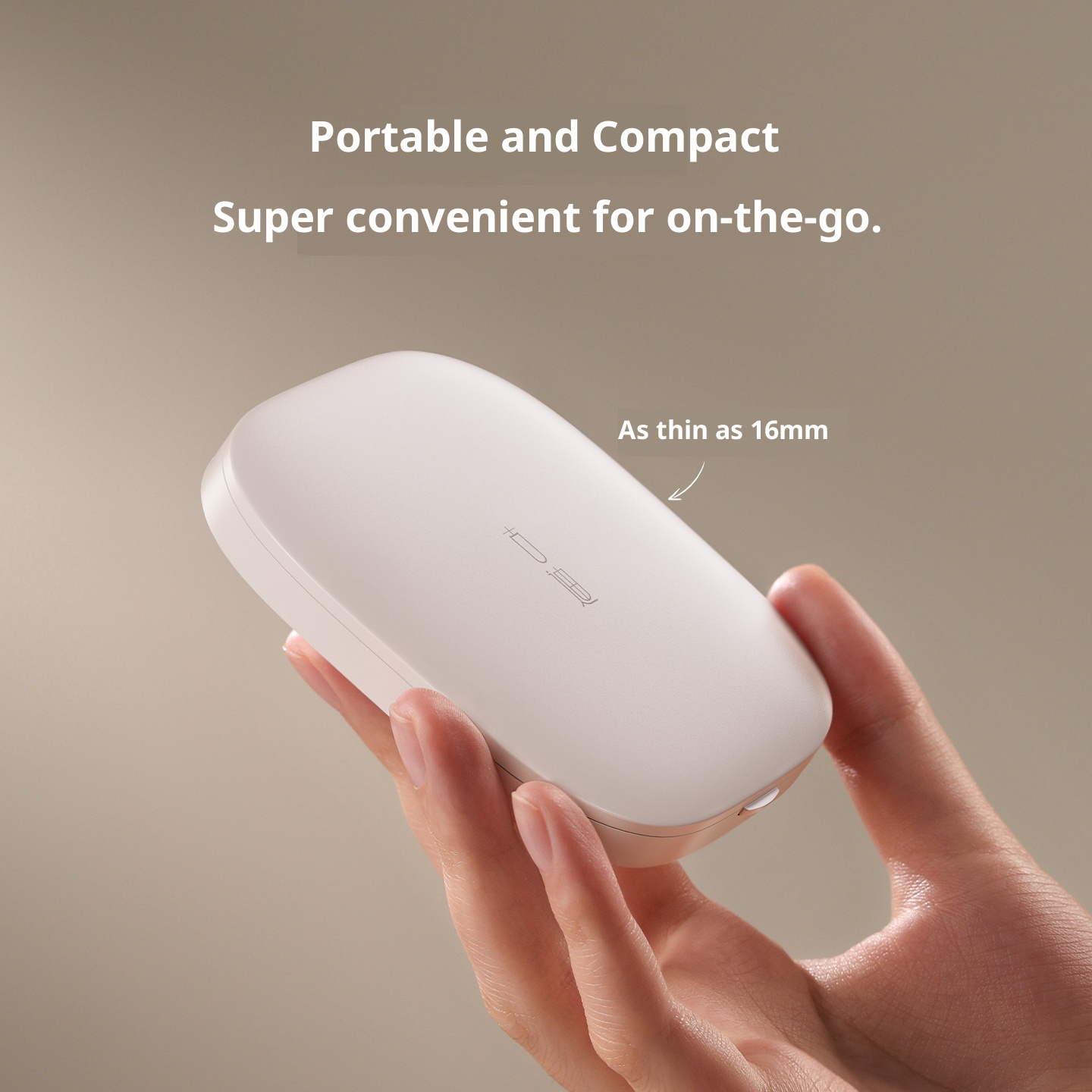 Rechargeable Smart LED 3-Color Light Adjustable Brightness Double-Sided 1x/3x Pocket Portable Compact Makeup Mirror Custom Logo
