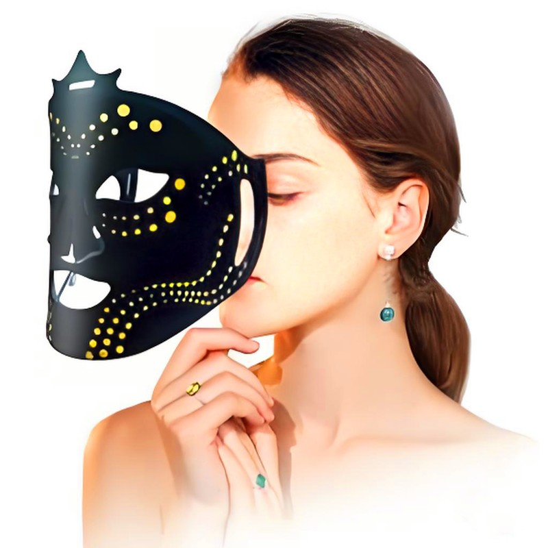 Flexible Red Light LED Mask Facial Mask LED Light Therapy Skin Care LED Face Therapy Silicone Mask