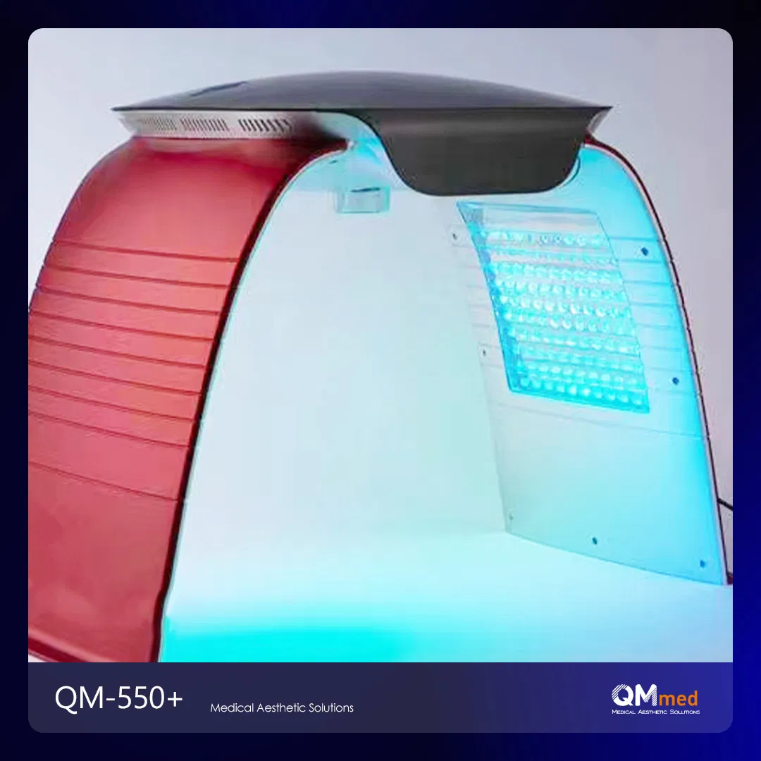 Beauty Salon Facial Steamer Face Sauna SPA LED Mask for Face Face Mist Spray 7 Colors Photon Red Light Therapy LED PDT Machine