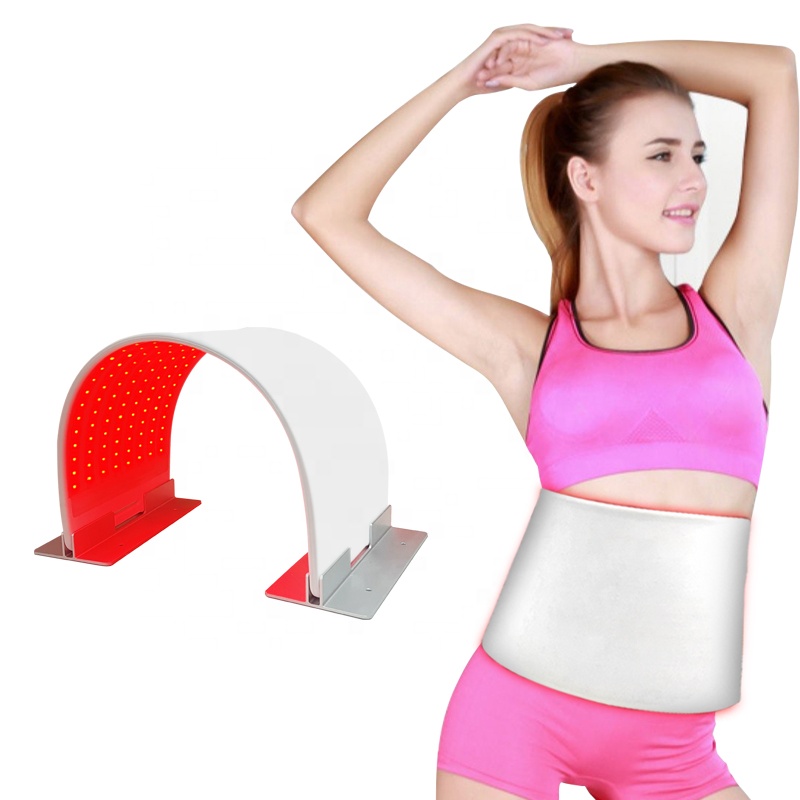AZURE Portable Silicone 7 Light LED Red Light Therapy Belt 240pcs Photon Lamp Beads Hands Body Face Treatment Wrap RH48