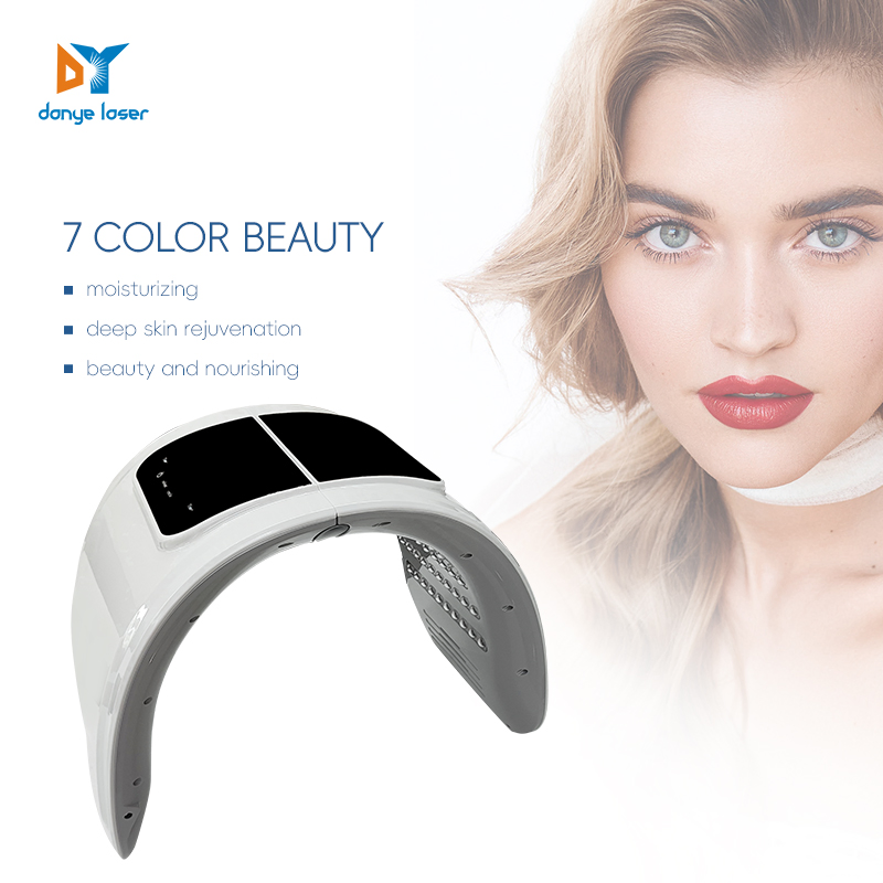 Skin Care Products Face Infrared Red Light Photon Therapy LED Electrical Facial Mask for Skin Whitening and Tightening