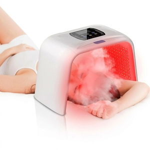 2026 New Portable Mini LED Photon PDT Cold Spray Face Care Skin Rejuvenation Beauty Machine For Home Salon
