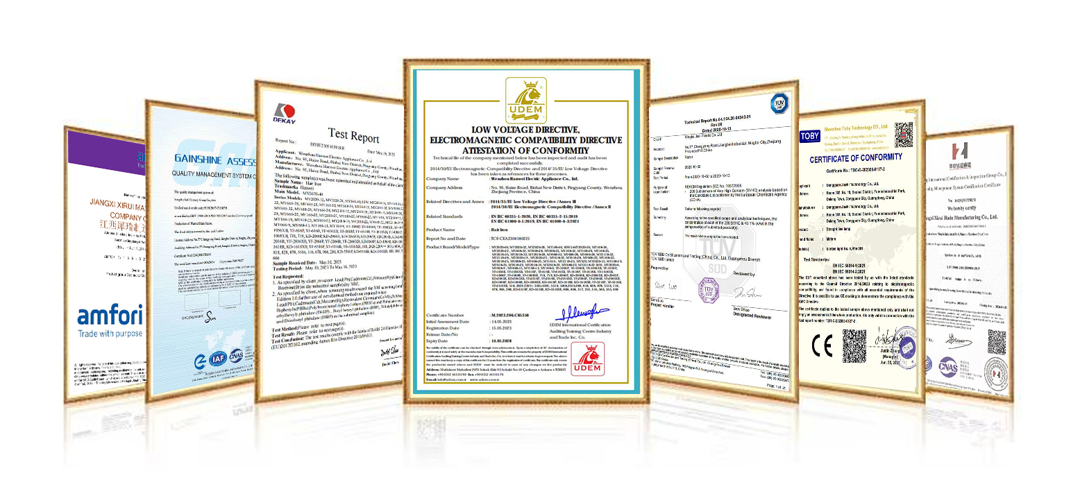 Certifications