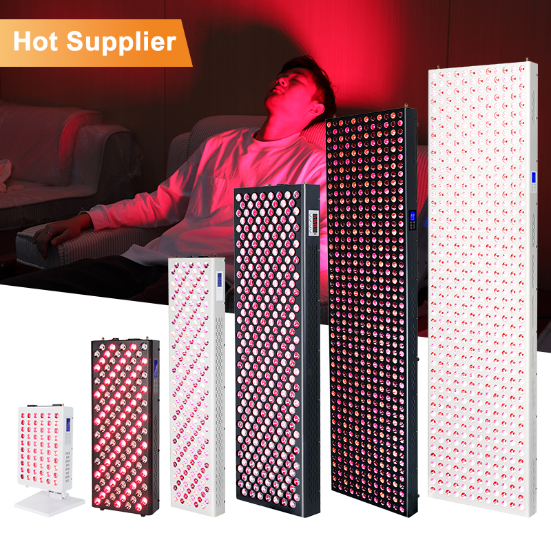 OEM/ODM 7 Wavelengths Salon Sauna Use Full Body Face Beauty Infrared Device PDT Machine Led Red Light Therapy Panel