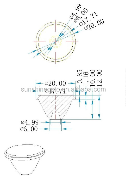 LED Lens Drawing 1