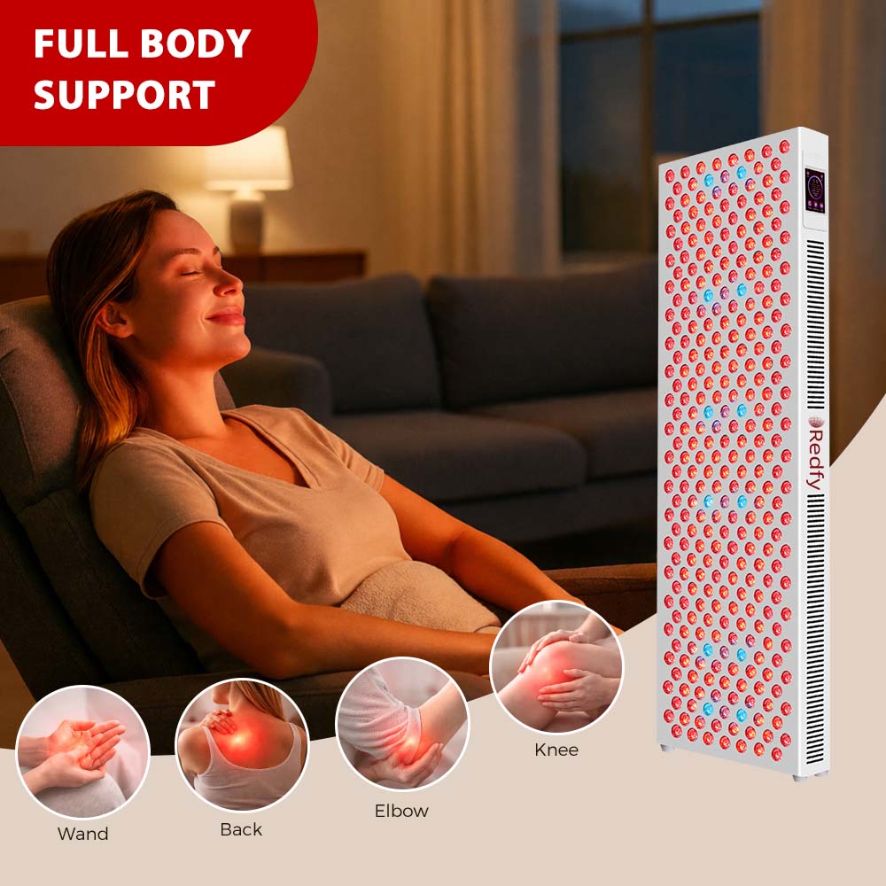 Private Label Photon Manual (Blue/Red) Mediical Grade Light With Infra Red Led Therapy Tube