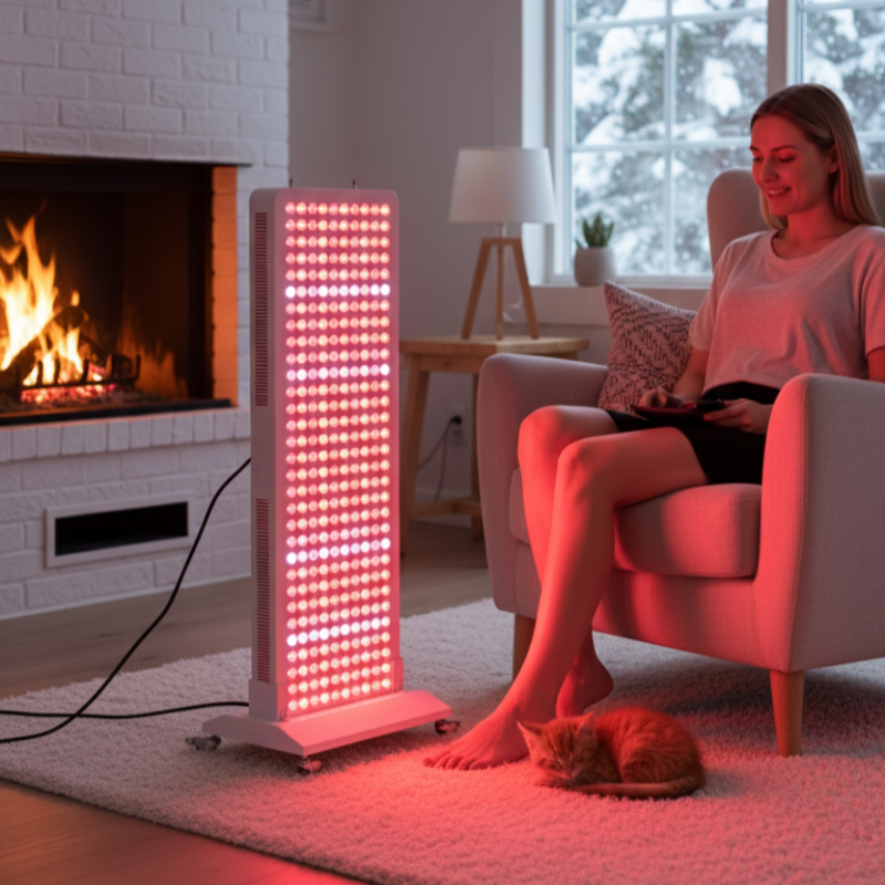 1500W Red Light Therapy Panel Red Light Therapy Device 630nm 660nm 850nm Infrared With Remote Control Touchscreen Red Light