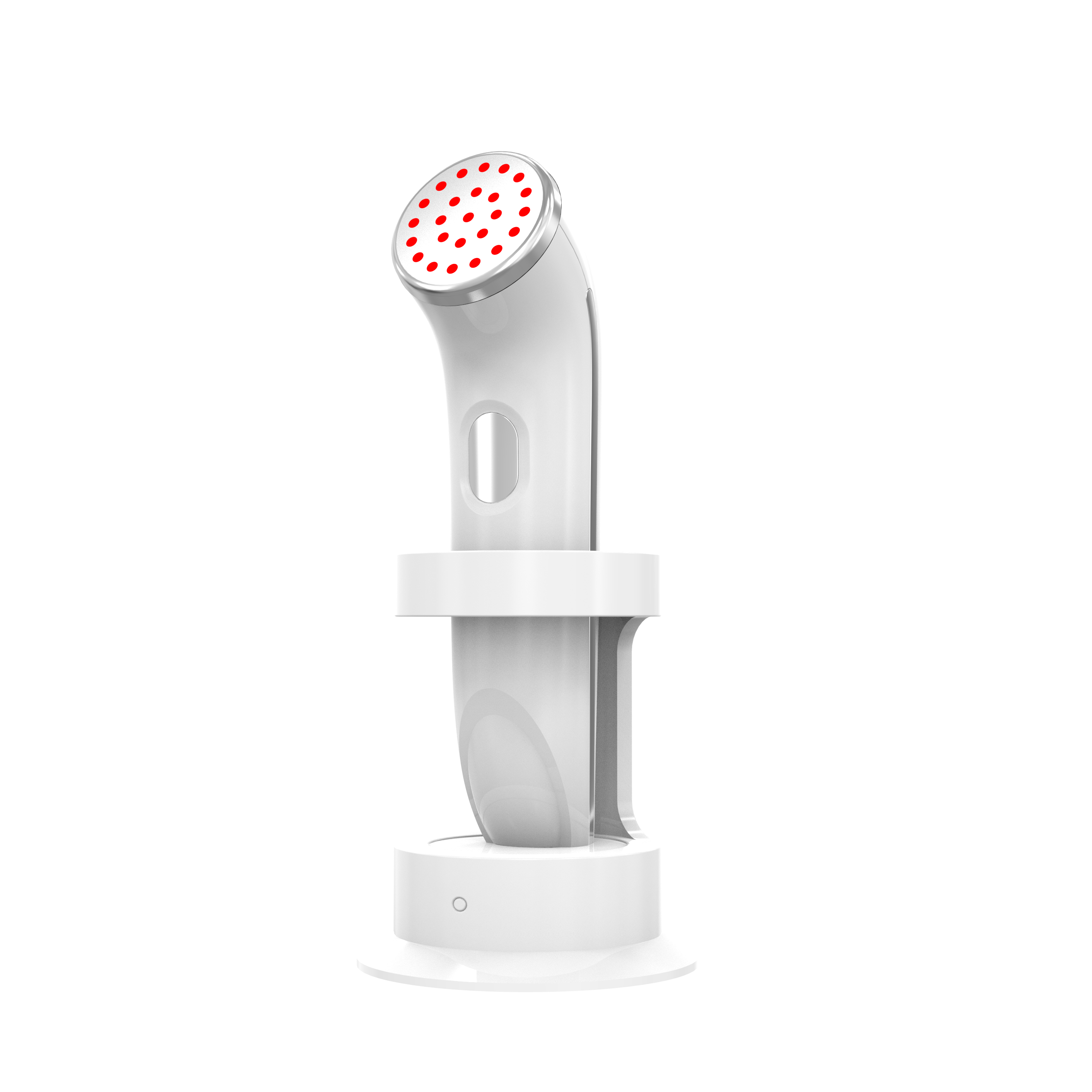 LED Light Therapy Beauty Device-Hand Held Anti-Aging &amp; Acne Removal Wand 25 LEDs (Red Blue) Dual Chips US Plug for Facial Care