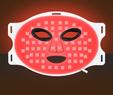 Factory Price Custom Logo 180 LED Beads Portable Red Facial Light Therapy Face Mask Device for Home Use Pain Relief