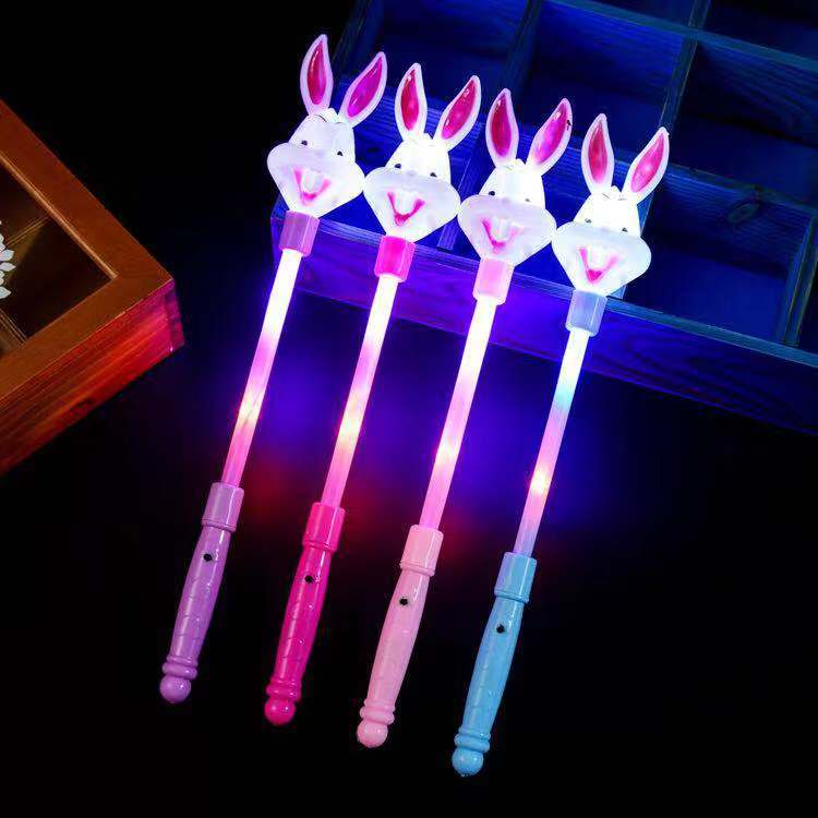 Zhongda Customized LED Variable Frequency Light Lollipop Magic Rod Beauty Lollipop Flashing Party Stick Led Light Wand