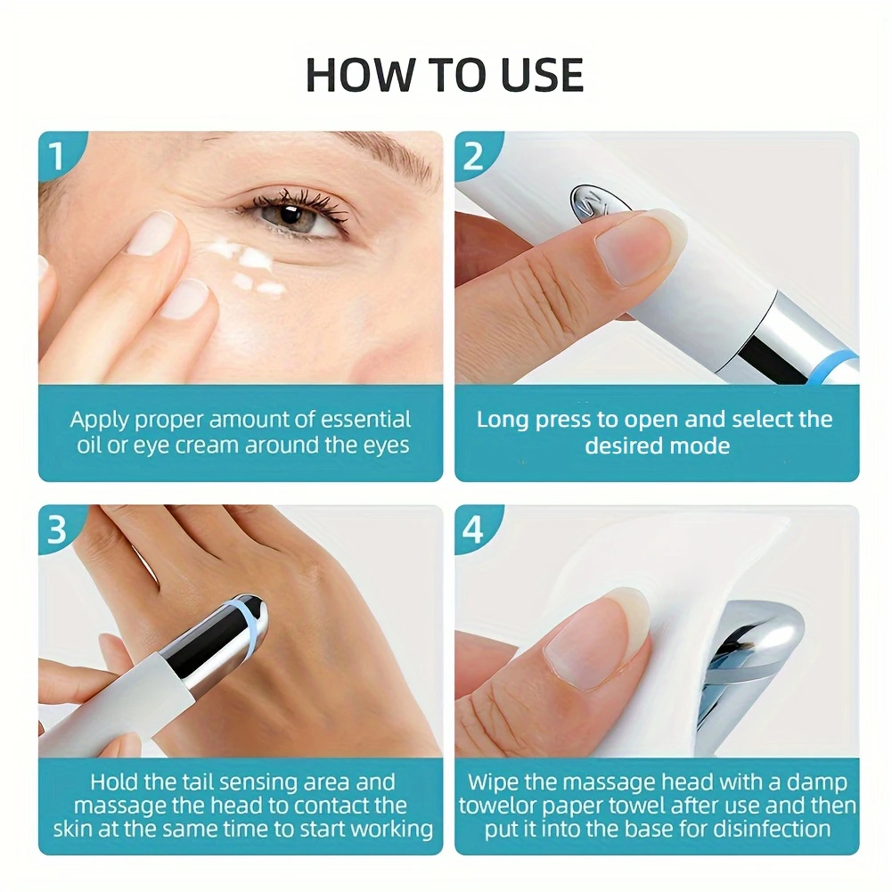 2026 Hot Selling Eye Massager and Care Device Eye Wrinkle Removal Facial Massager Home Use Beauty Equipment Face Lifting Device