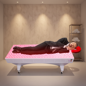 Touch Screen Red Light Therapy Bed 660nm 850nm Full Body LED PDT Device Skin Care Anti Wrinkle Salon