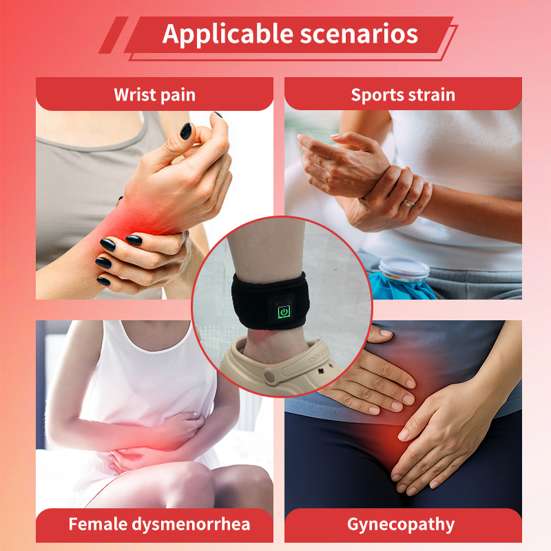 Portable Wireless Beauty PDT Led Light Therapy 660 850 850nm Red Light Therapy Wrist Wrap