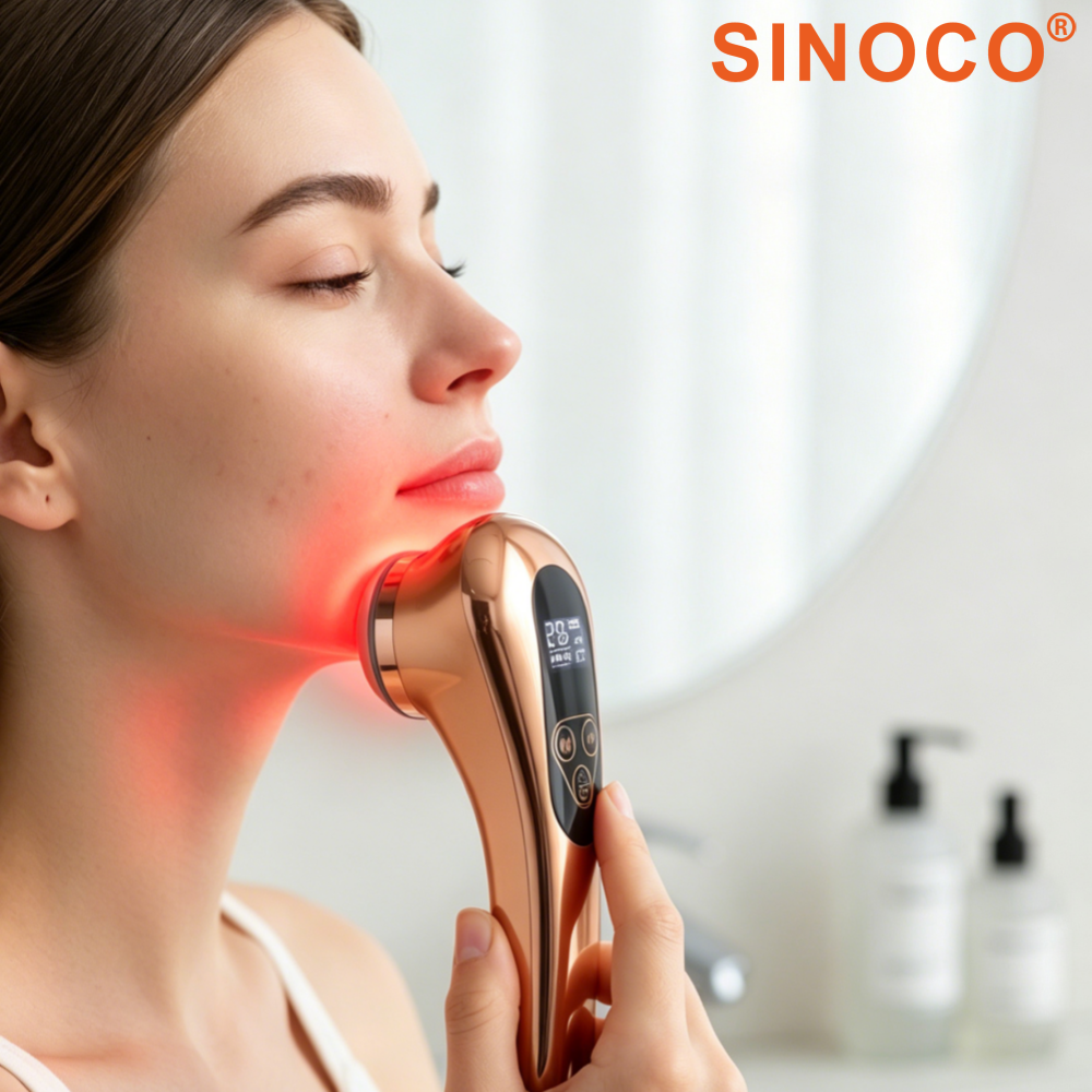 Cost-effective 6 Colors Red Light Therapy Wand Facial Beauty Ladies Gift Custom Logo Portable Infrared 850nm for Personal Care