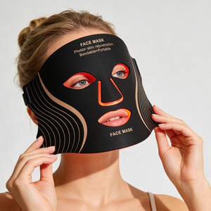 Clinical Grade LED Red Light Therapy Mask Silicone Photon Skin Rejuvenation Beauty System for Acne Scars and Inflammation