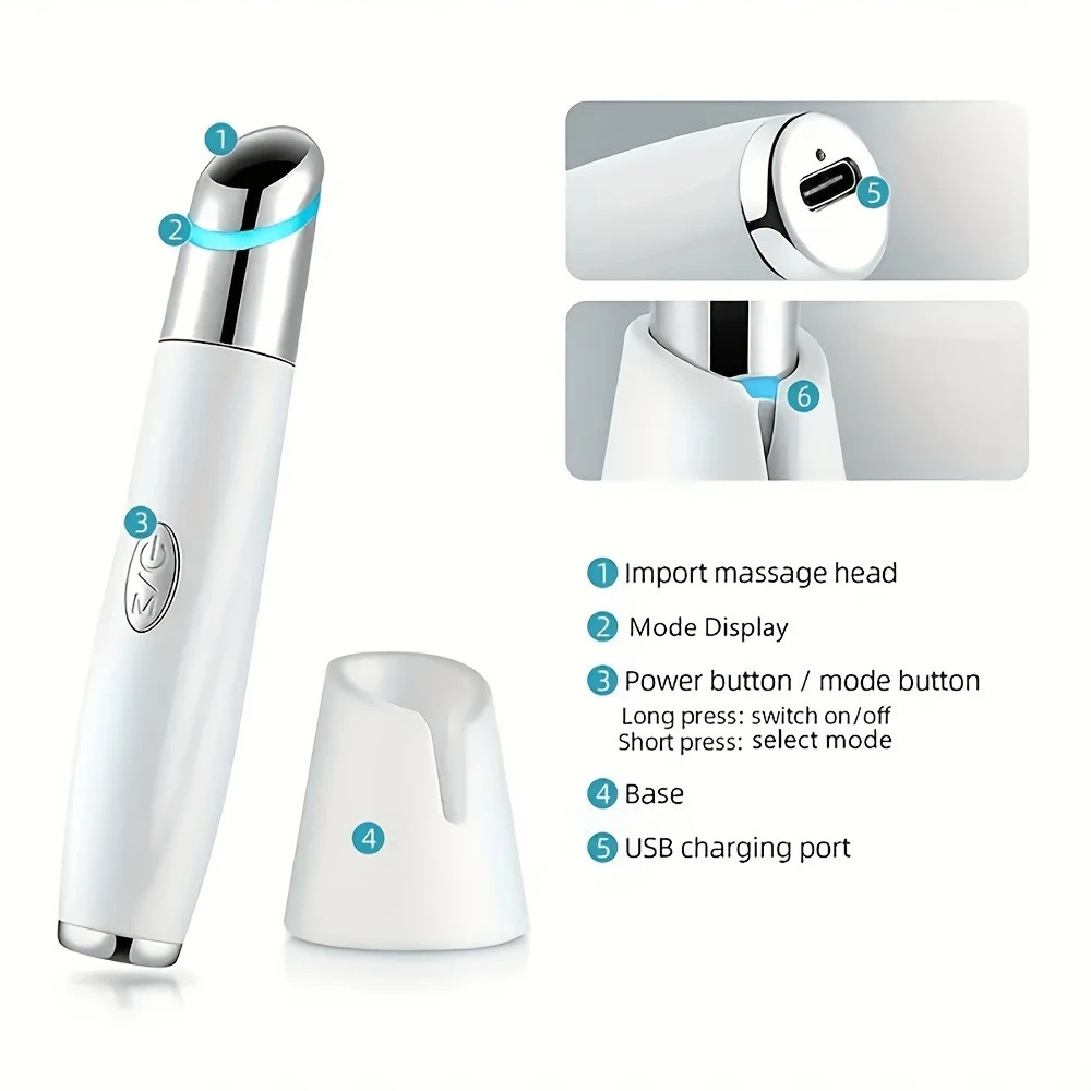 2026 Hot Selling Eye Massager and Care Device Eye Wrinkle Removal Facial Massager Home Use Beauty Equipment Face Lifting Device