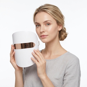 Three-color LED Facial Mask Skin-rejuvenating Anti-aging And Wrinkle-reducing Beauty Device