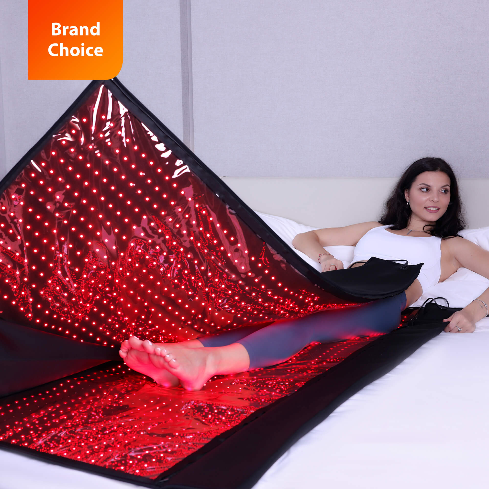 New Arrival Best Red Light Therapy Mat Device 660nm 850nm for Double-sided Full Body Red Light Therapy Bed Blanket Professional