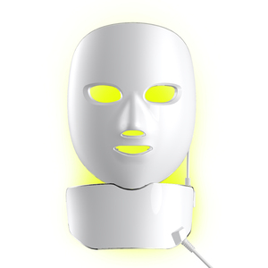 New Arrival 7 Colors Photon LED Light Therapy Face Beauty Mask PDT Device for Facial and Neck Skin Rejuvenation Firmness Acne US