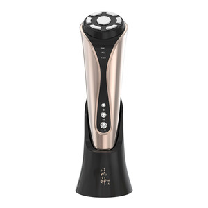 Portable Home Use Beauty Machine Face Skin Facial LED EMS &amp; RF Radio Frequency Photon for Skin Care Lift Tighten Factory-issued
