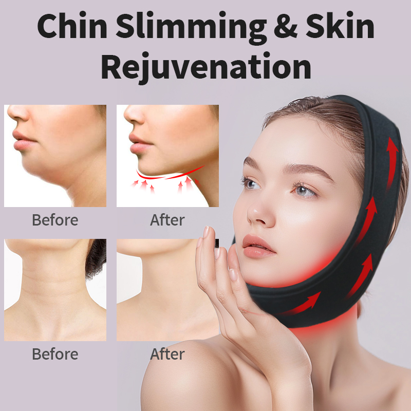 40 LED Red Light Infrared Therapy Neck Wrap with Neoprene-Soft Adjustable Design 20-Minute Auto Timer 2-in-1 for Home Use
