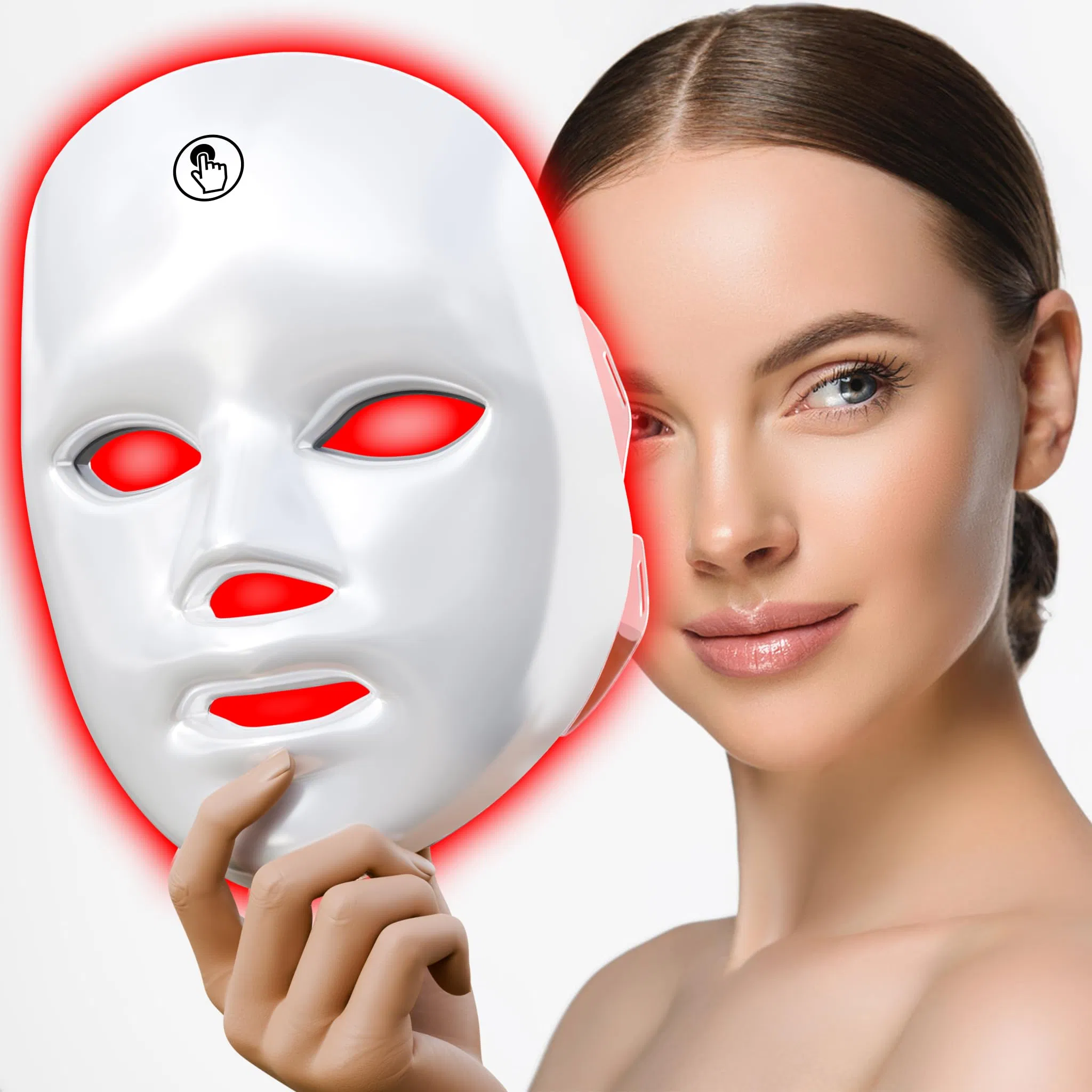 LED Therapy Light Face Mask for Acne and Brightening Effects