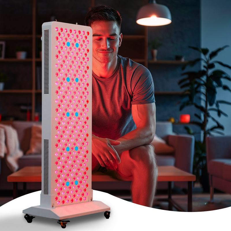 1500W Red Light Therapy Panel Red Light Therapy Device 630nm 660nm 850nm Infrared With Remote Control Touchscreen Red Light