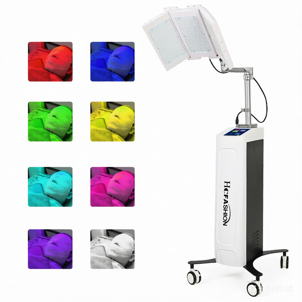 Professional 1098 Beads Facial Care 760nm Pdt Machine Red Led Face Light Therapy Device