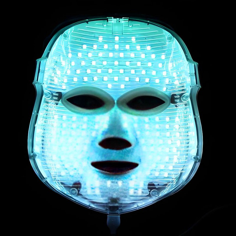 Flexible Red Light LED Mask Facial Mask LED Light Therapy Skin Care LED Face Therapy Silicone Mask