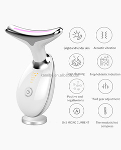 Skin Tightening Facial Lift Neck Lift Beauty Device 3 Colors Led Photon Therapy Face Neck Lifting Massager