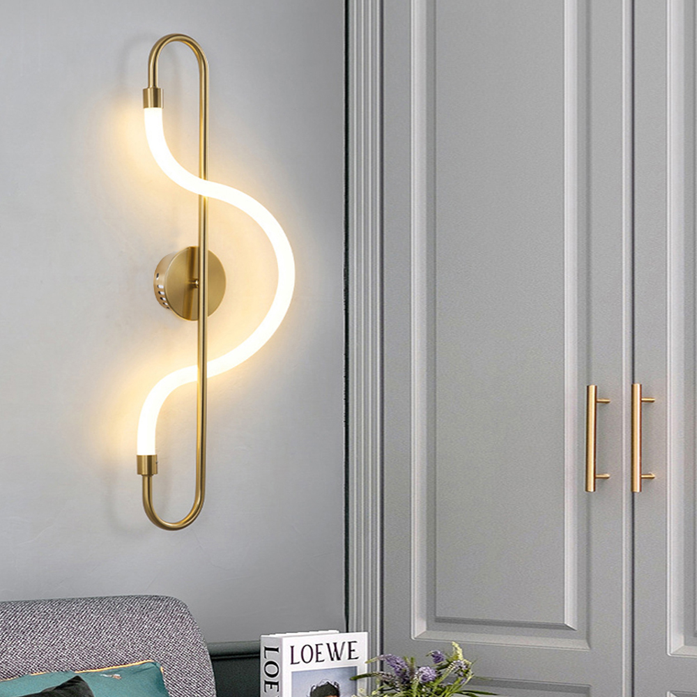 Nordic Wall Lamp Led For Corridor Lighting Light Bedside Corridor Background Wall Lighting Bathroom Sets