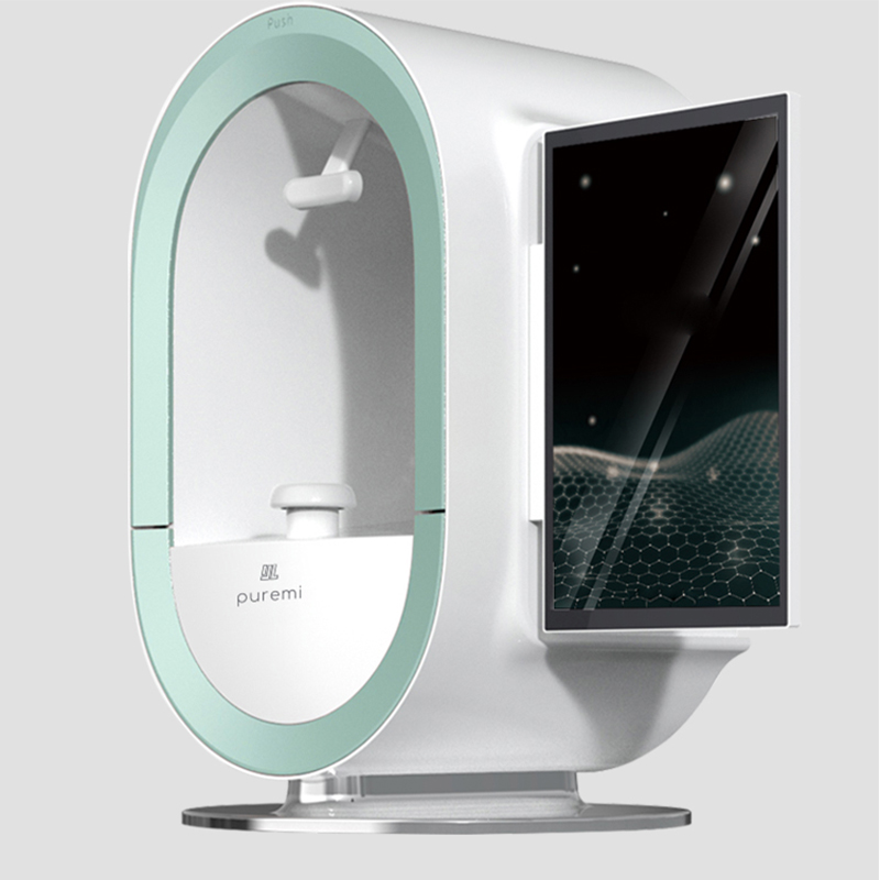 Professional AI Skin Analyzer With 12-Spectrum Light System 40MP HD Camera For Precise Skin Diagnosis In Beauty Salons &amp; Clinics