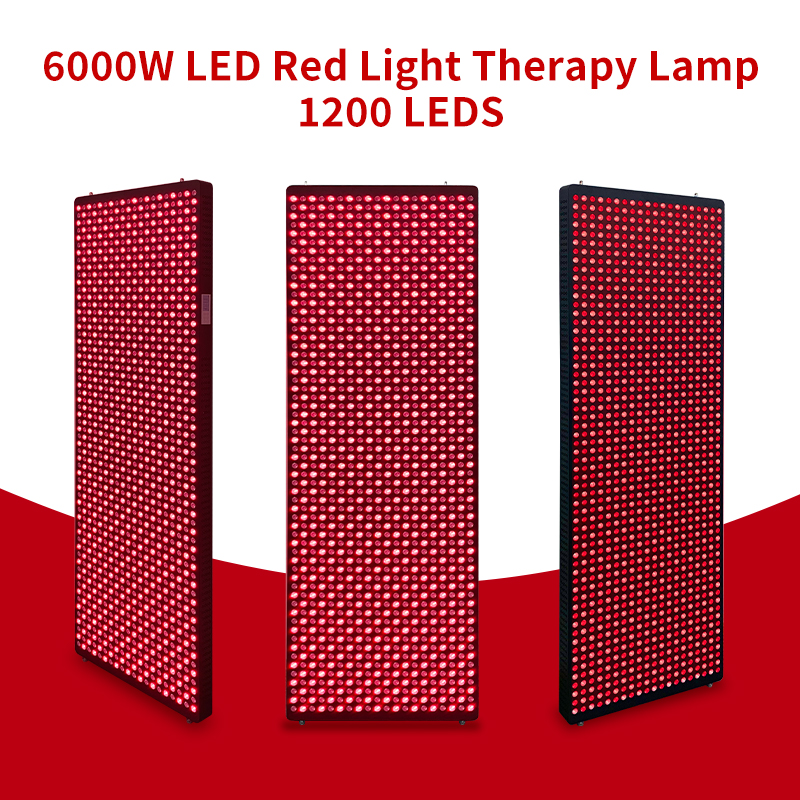 REDSKY 6000W High Power Full Body Therapy Device 660nm 850nm Near Infrared Red Light Therapy Panel For Home Spa Salon Use