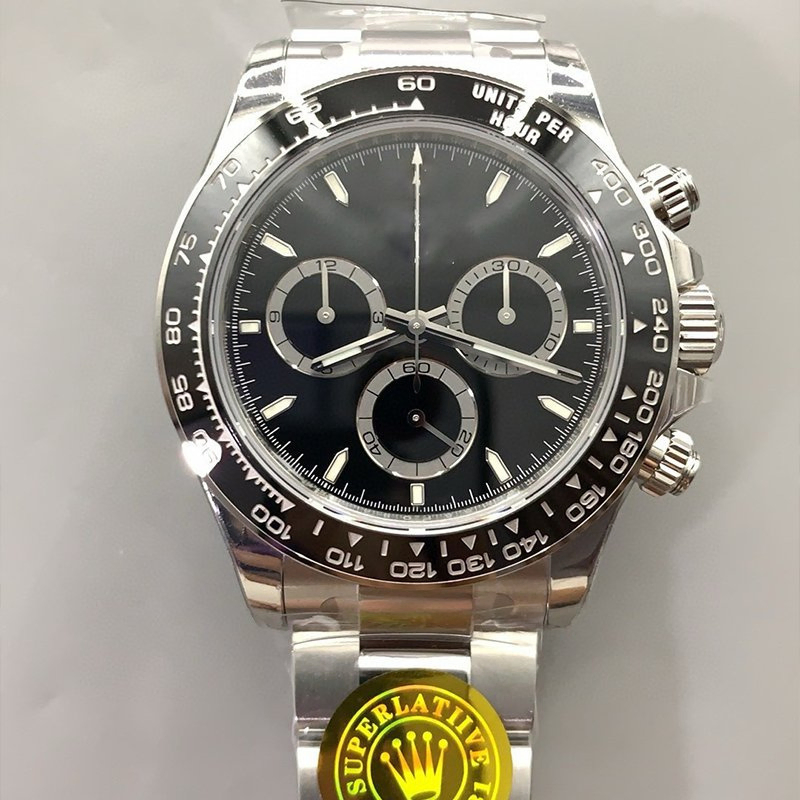 Automatic Watch 116518 Luxury Replica Diamond Eta 3185 Movement Men Copy Aaaaa1: 1 Replica
