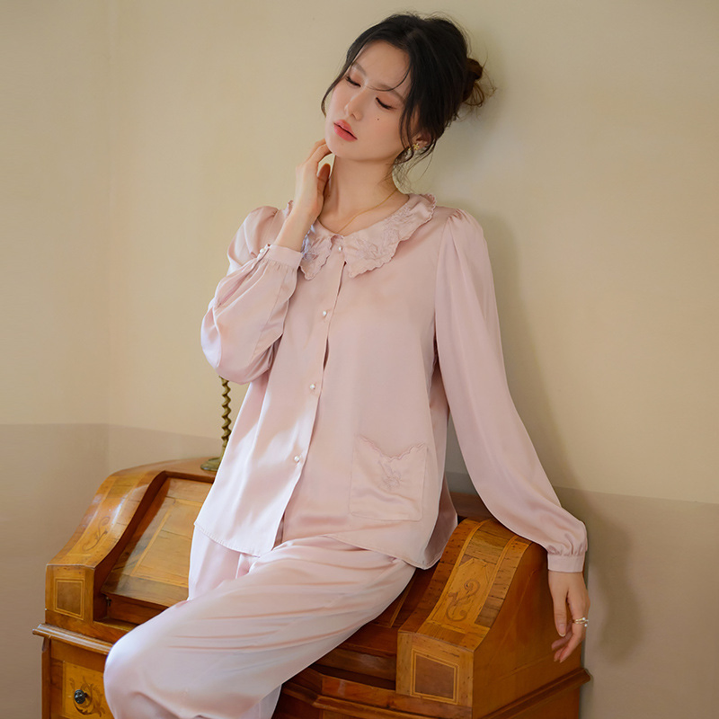 Sleepwear Lounge Wear Night Gown Women Sleepwear Sets Pants Pajamas