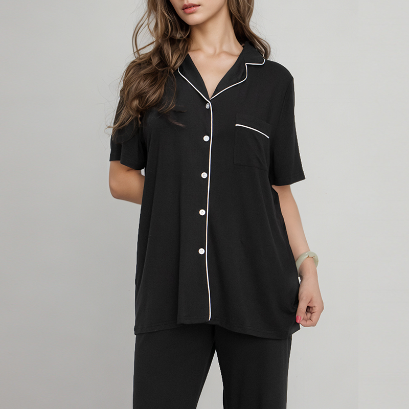 Wholesale Nightwear Set Summer Women Sleepwear