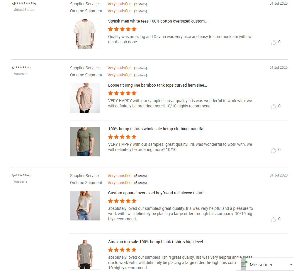Buyer Feedback