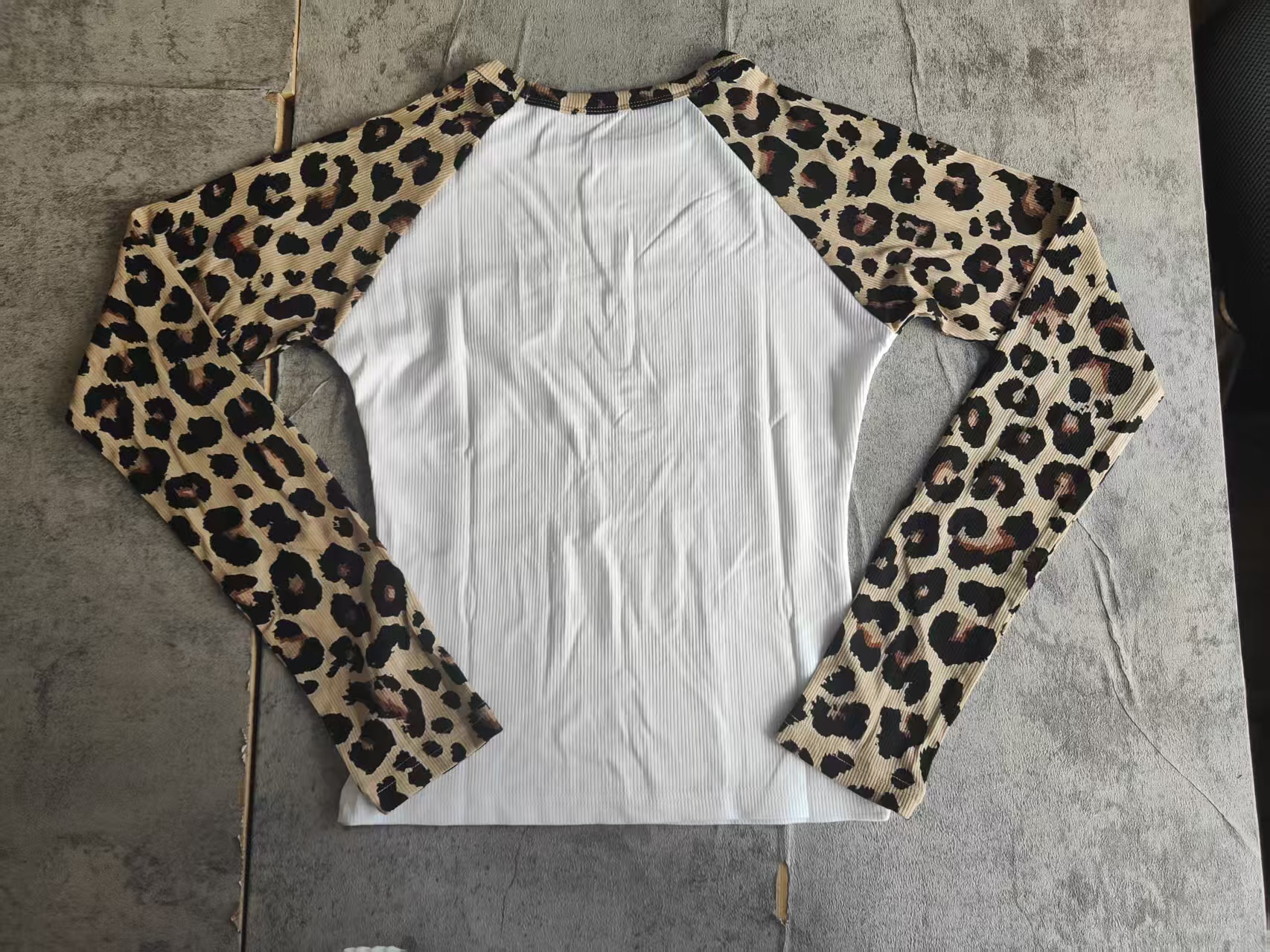 Y2K Women's Custom Logo Cheetah Print Embroidered Short Sleeve Flared Pants Two-Piece Loungewear Set Leopard Clothing