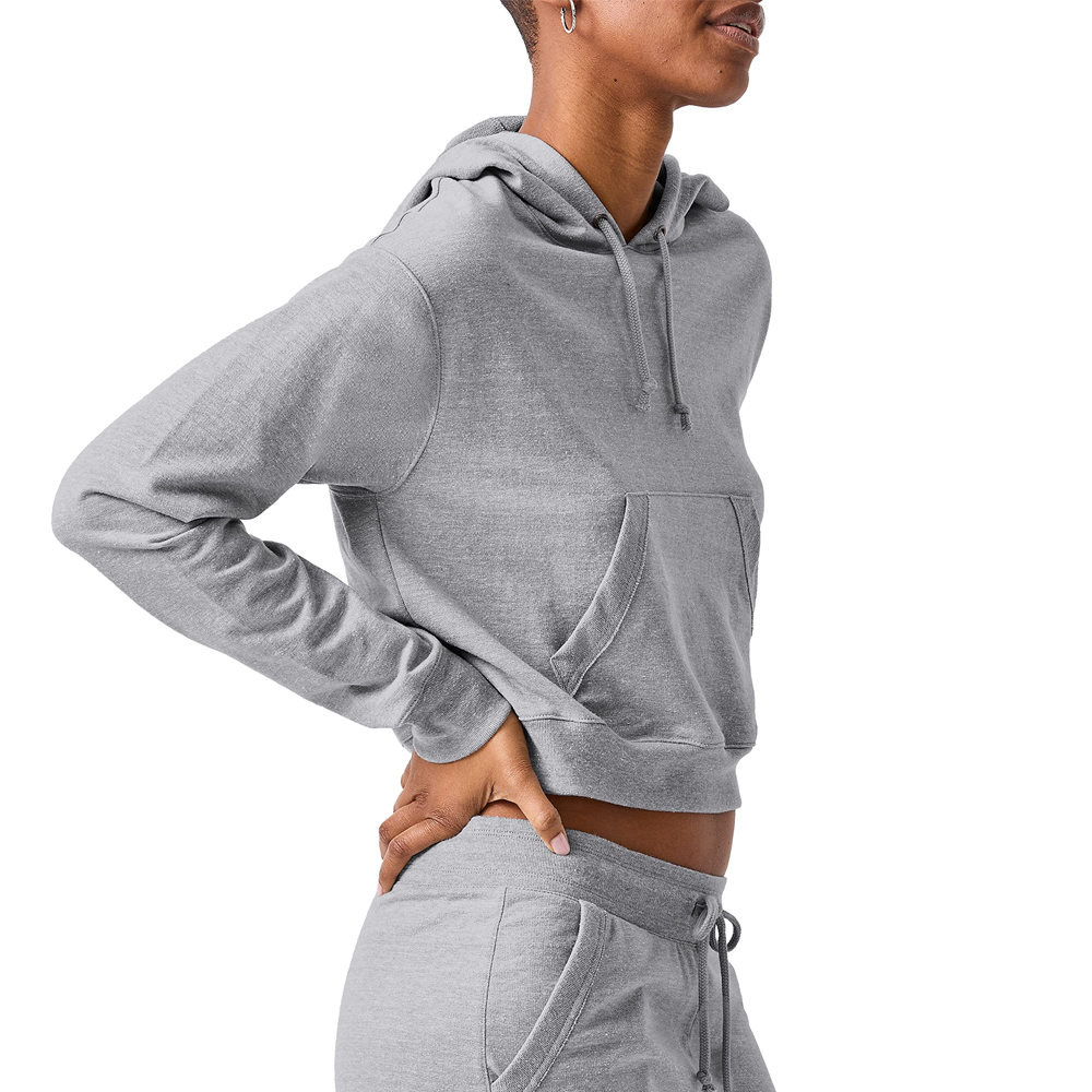 Top Trending Best Design Customizable Women's Cropped Hoodies Fashion Clothing High Quality Women's Crop Top Hoodies For Winter