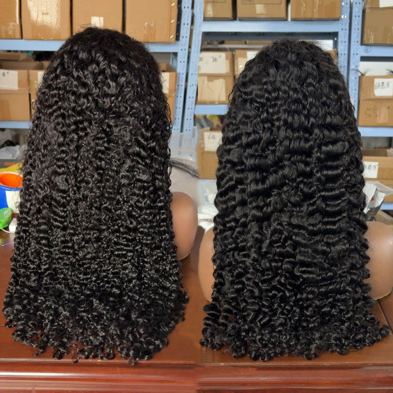 Cheap Kinky Curly Short Bob Wig Human Hair Lace Front Vietnamese Bob Natural Human Hair Wigs For Black Women Hd Lace Frontal Wig